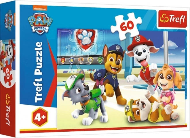 Puzzle Paw Patrol 60 Teile Trefl