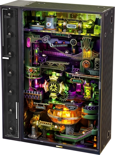 RoboTime 3D mechanische Murmelbahn Stadt der Alchemie