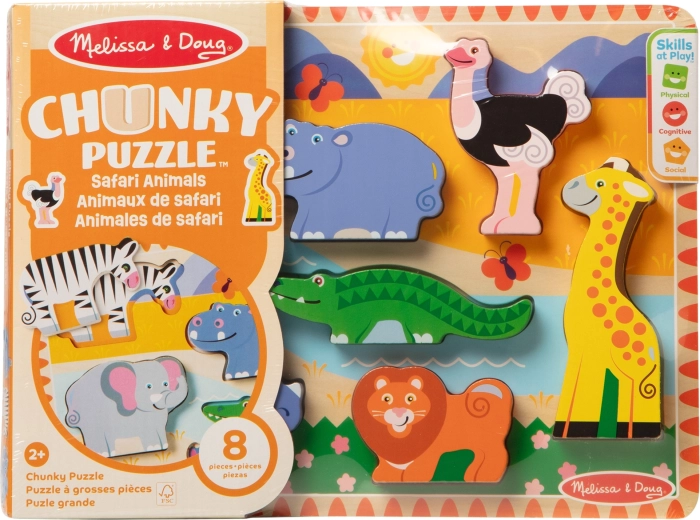 Holzpuzzle Safari (Chunky) MELISSA & DOUG