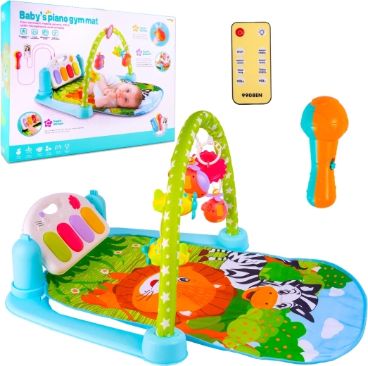Baby-Spielmatte mit Klavier