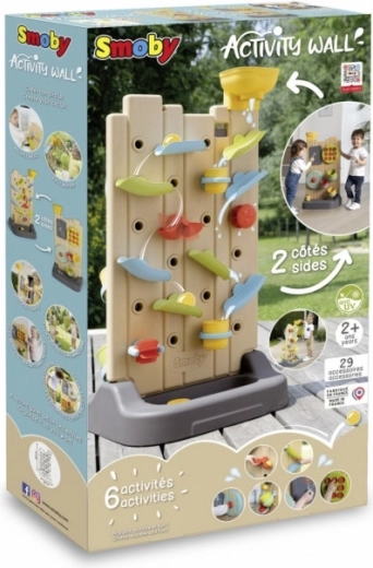 Smoby Aktivitätswand für Kinder, beidseitig