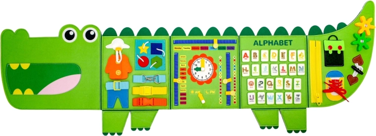2Kids Toys weiches Aktivitätsboard Krokodil