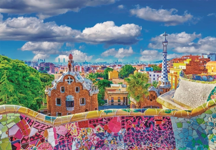 Puzzle CLEMENTONI Park Güell Barcelona 1000 Teile