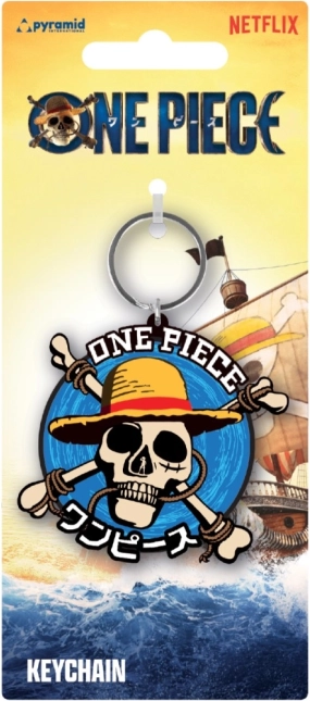 Gummi-Schlüsselanhänger One Piece