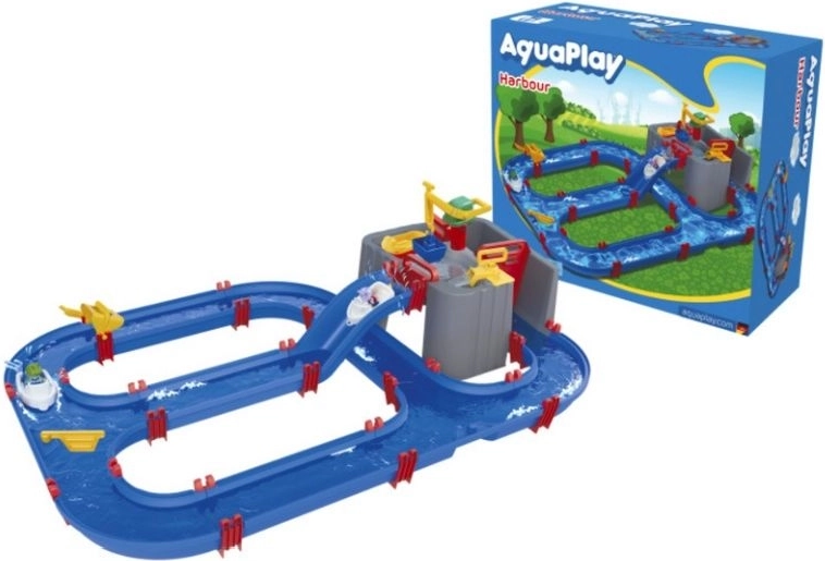 AquaPlay Hafen – Wasserkanal-Set mit Figuren