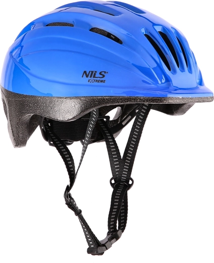 Fahrradhelm NILS Extreme blau – S (48–52 cm)