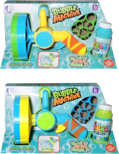 Seifenblasenmaschine mit Batteriebetrieb