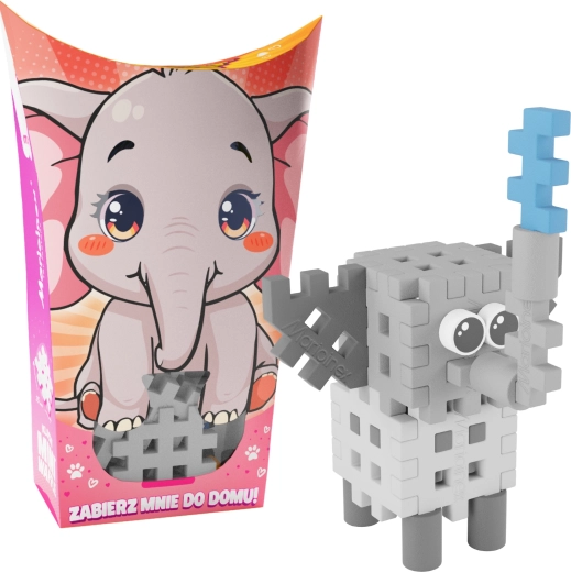 Bauset Mini Waffle Pocket Pets – Elefantenbaby