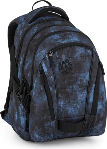 Bagmaster Schüler-/Studentenrucksack bag 25 schwarz-blau