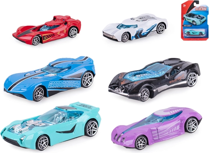 Metall-Rennauto 8 cm mit Freilauf