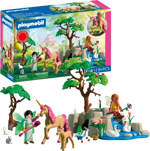 Playmobil Feenausflug mit Einhorn und Fohlen – Spielset mit 91 Teilen