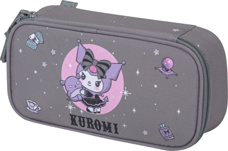 Baagl Schulmäppchen Etui Kuromi grau
