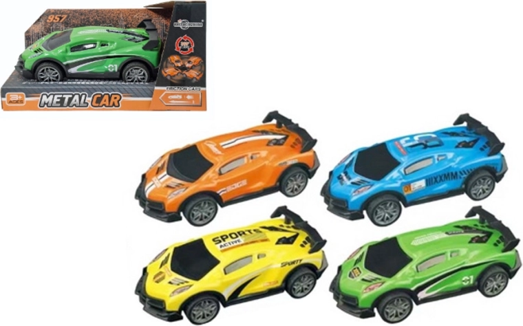 Driftendes Sportauto mit Reibungsantrieb