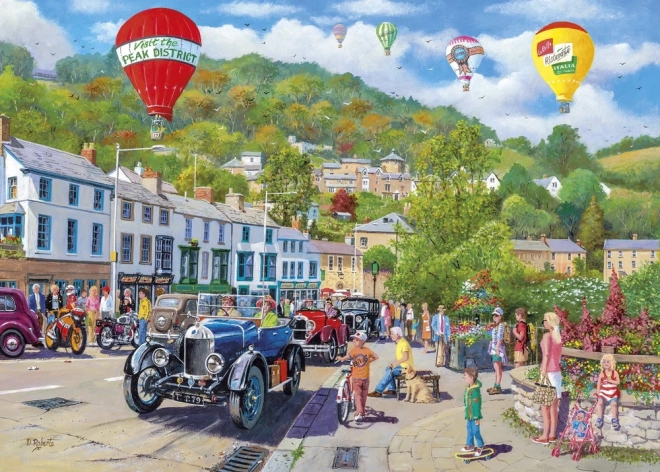 Puzzle Dorf Matlock Bath 1000 Teile von Gibsons