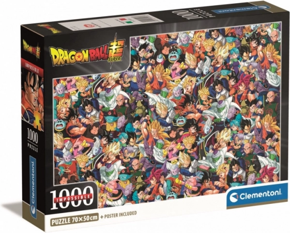 Puzzle 1000 Teile Dragon Ball - Clementoni