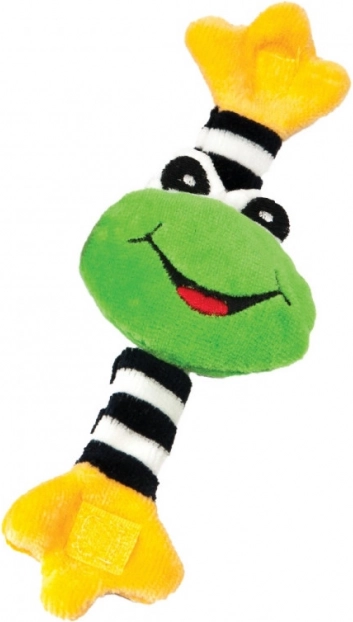 Textiles Armband-Rassel Frosch für Babys