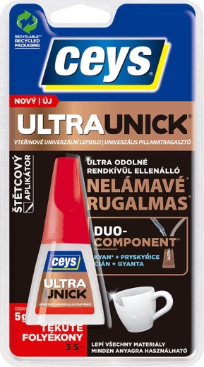 Sekundenkleber mit Pinsel 5 g ULTRAUNICK