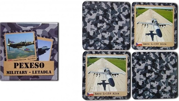 Pexeso Retro Militärflugzeuge