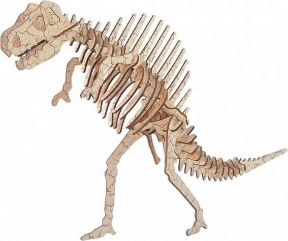 Holz 3D Puzzle Spinosaurus