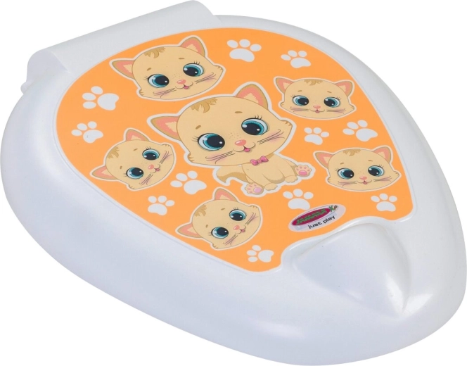 JAMARA Deckel für Kinder-WC Katze