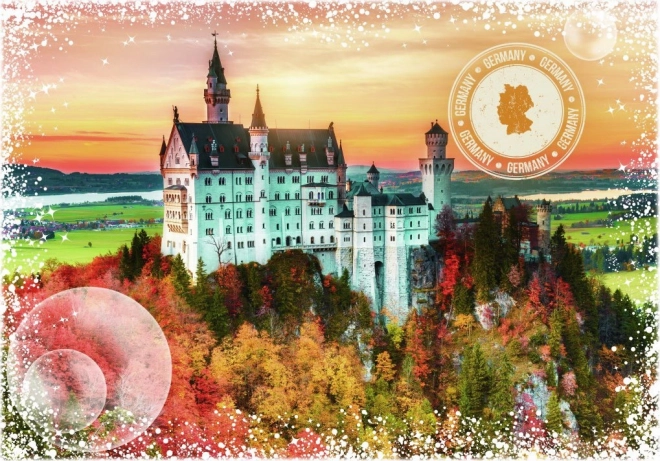 Puzzle Reise um die Welt: Deutschland 2000 Teile