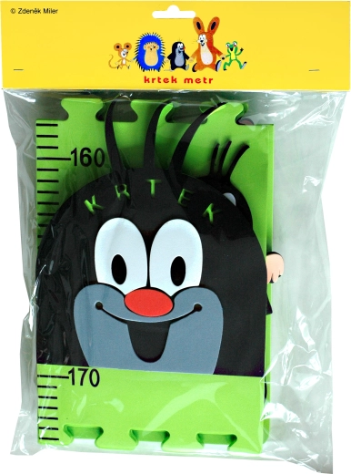 Schaum-Kindermaßstab KLEINER MAULWURF – grün