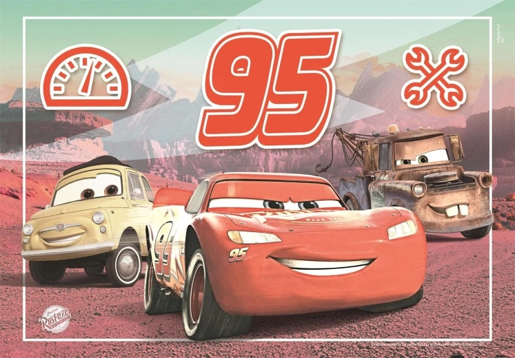 Puzzle CLEMENTONI Cars 60 Teile