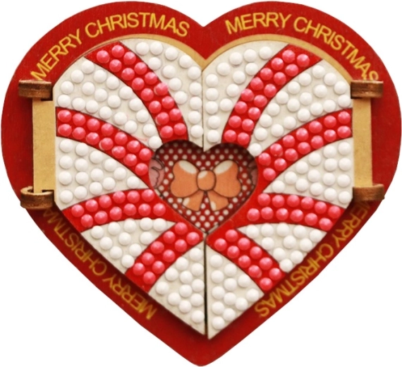 2Kids Toys Diamantmalerei Magnet Herz
