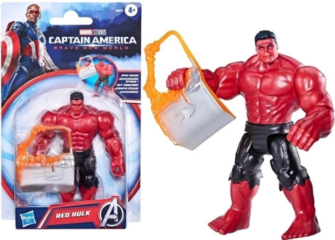 Marvel Captain America Red Hulk Actionfigur