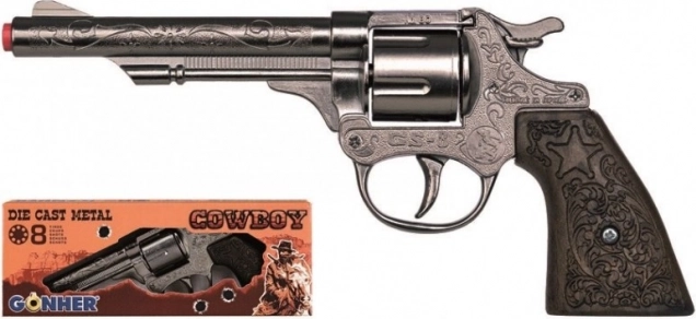 Metallrevolver für 8 Schuss GONHER 80/0