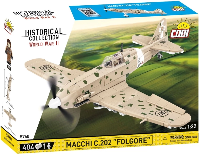 COBI Macchi C.202 Folgore Flugzeug-Bausatz 1:32 – 1 Stück