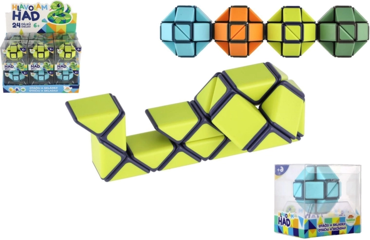 Puzzle-Schlange (24 Teile) – 1 Stück