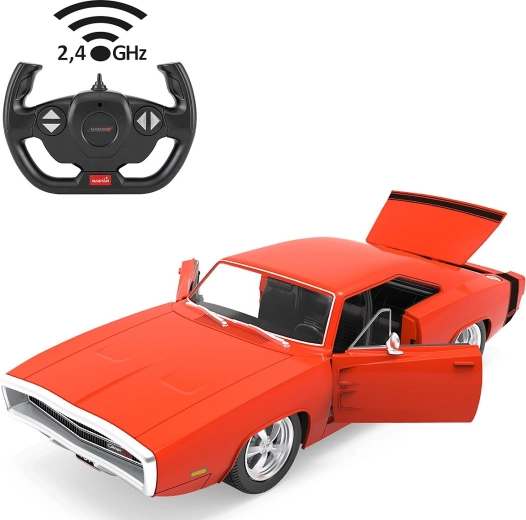 RC-Modell Dodge Charger R/T 1970 im Maßstab 1:16, rot