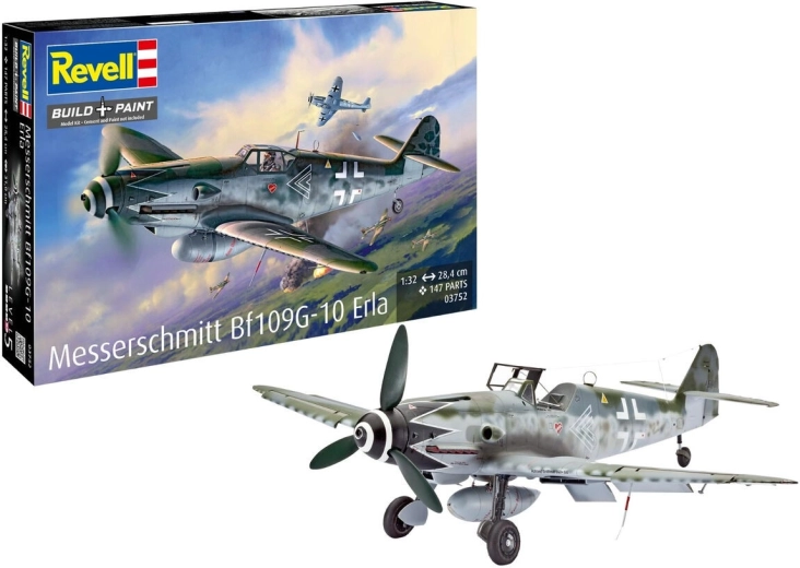 Plastikmodellflugzeug Messerschmitt Bf 109 G-10 Erla 1:32