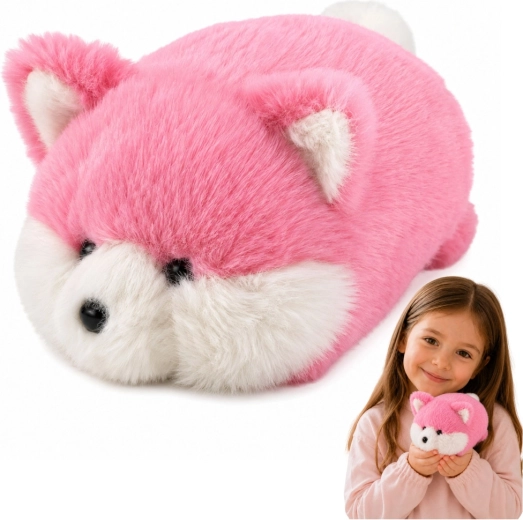Plüsch-Fuchs in Rosa zum Kuscheln 16 cm - 1 Stück