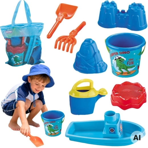 Woopie Sand- und Wasserspielset mit Boot und Tasche - 1 Stück
