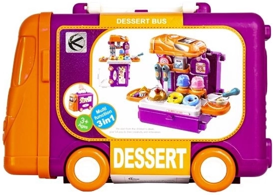 Kinder-Konditorei im Koffer auf Rollen - 1 Stück