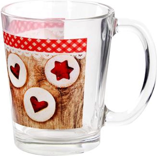 Glasbecher Toro 310 ml mit Motiv Linzer