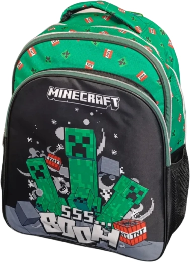 Schulrucksack Minecraft Creeper grün 42 cm