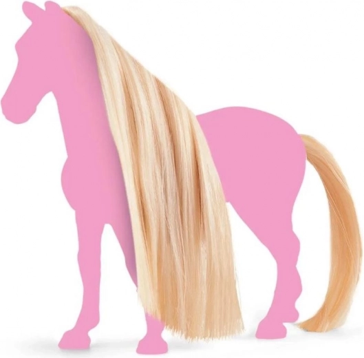 Schleich Horse Club Zubehör für Pferde – blonde Mähne und Schweif