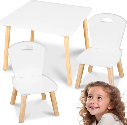 Kindertisch mit 2 Stühlen Ricokids