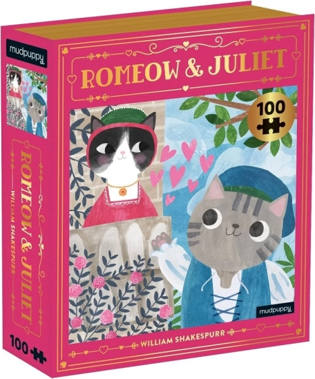 Puzzle Katzen Romeow & Juliet 100 Teile