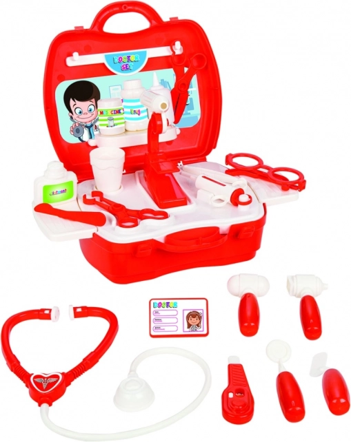 Doktorset im tragbaren Koffer