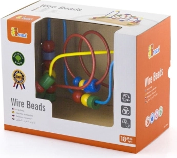 Holz-Perlenlabyrinth für Kinder