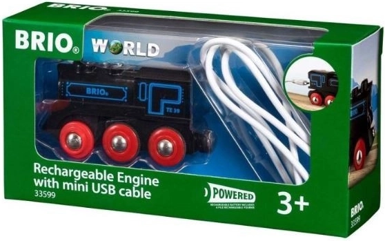 Klassische Lokomotive mit USB