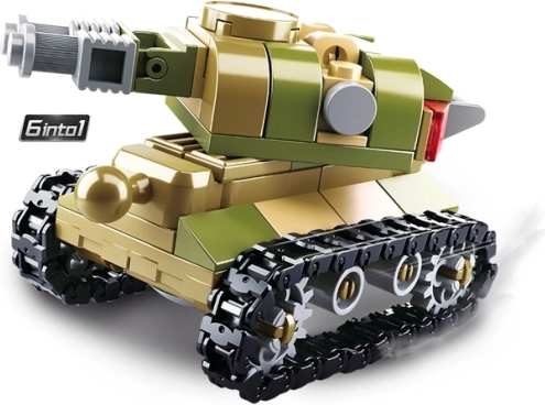 Sluban König der Landstreitkräfte Bausteinset Militärroboter