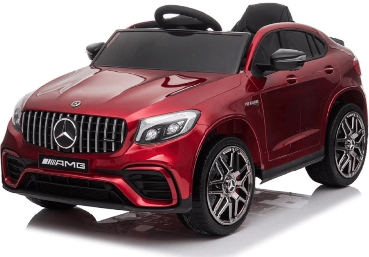 Elektrisches Kinderauto MERCEDES-AMG GLC 63 S Coupé, rot