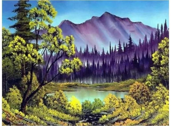 Norimpex Diamantmalerei Landschaft 30 × 40 cm