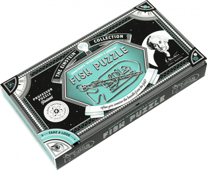 Professor Puzzle Rätsel Albert Einstein: Fish Puzzle