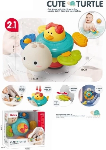 Sensorische Schildkröte mit drehbarer Ente